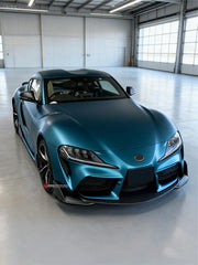 Buy Now DRY CARBON FRONT LIP for TOYOTA GR SUPRA A90 2019+ and upgrade car parts from SIR Tuning at the Best Price. Headlights, Tail lights, Bodykits, Navigations, body kit and more - Fast & Free Shipping within Europe, US & Worldwide.