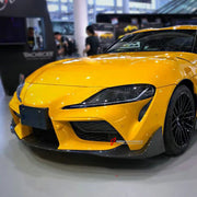 Buy Now DRY CARBON FRONT LIP for TOYOTA GR SUPRA A90 2019+ and upgrade car parts from SIR Tuning at the Best Price. Headlights, Tail lights, Bodykits, Navigations, body kit and more - Fast & Free Shipping within Europe, US & Worldwide.