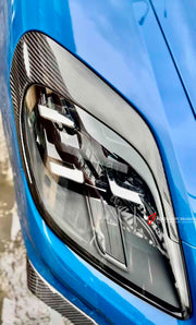 Buy Now DRY CARBON HEADLIGHT COVERS for PORSCHE PANAMERA 976 2024+ and upgrade car parts from SIR Tuning at the Best Price. Headlights, Tail lights, Bodykits, Navigations, Carbon body kit and more - Fast & Free Shipping within Europe, US & Worldwide.