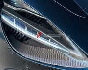 Buy Now DRY CARBON HEADLIGHT INSERT FRAME for MCLAREN 720S 2017 - 2023 and upgrade car parts from SIR Tuning at the Best Price. Headlights, Tail lights, Bodykits, Navigations, Carbon body kit and more - Fast & Free Shipping within Europe, US & Worldwide.