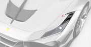 Buy Now DRY CARBON HEADLIGHTS VENTS TRIM for FERRARI F8 2019 - 2022 and upgrade car parts from SIR Tuning at the Best Price. Headlights, Tail lights, Bodykits, Navigations, body kit and more - Fast & Free Shipping within Europe, US & Worldwide.