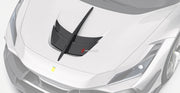 Buy Now DRY CARBON FRONT HOOD BONNET COVER for FERRARI F8 2019 - 2022 and upgrade car parts from SIR Tuning at the Best Price. Headlights, Tail lights, Bodykits, Navigations, body kit and more - Fast & Free Shipping within Europe, US & Worldwide.
