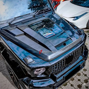 Buy Now DRY CARBON HOOD BONNET for MERCEDES BENZ G CLASS W464 2018 - 2024 and upgrade car parts from SIR Tuning at the Best Price. Headlights, Tail lights, Bodykits, Navigations, body kit and more - Fast & Free Shipping within Europe, US & Worldwide.