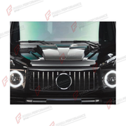 Buy Now DRY CARBON HOOD BONNET for MERCEDES-BENZ G-CLASS W464 40TH ANNIVERSARY 2019 - 2024 and upgrade car parts from SIR Tuning at the Best Price. Headlights, Tail lights, Bodykits, Navigations, Body Kit and more - Fast & Free Shipping within Europe, US & Worldwide.
