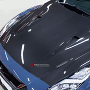 Buy Now DRY CARBON HOOD BONNET for NISSAN GT-R R35 2007 - 2016 and upgrade car parts from SIR Tuning at the Best Price. Headlights, Tail lights, Bodykits, Navigations, body kit and more - Fast & Free Shipping within Europe, US & Worldwide.