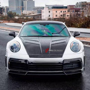 Buy Now DRY CARBON HOOD BONNET for PORSCHE 911 992 2019+ and upgrade car parts from SIR Tuning at the Best Price. Headlights, Tail lights, Bodykits, Navigations, body kit and more - Fast & Free Shipping within Europe, US & Worldwide.