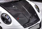 Buy Now DRY CARBON HOOD BONNET for PORSCHE 911 992 2019+ and upgrade car parts from SIR Tuning at the Best Price. Headlights, Tail lights, Bodykits, Navigations, body kit and more - Fast & Free Shipping within Europe, US & Worldwide.