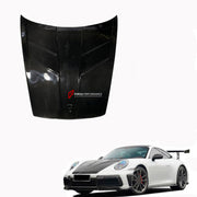 Buy Now DRY CARBON HOOD BONNET for PORSCHE 911 992 2019+ and upgrade car parts from SIR Tuning at the Best Price. Headlights, Tail lights, Bodykits, Navigations, body kit and more - Fast & Free Shipping within Europe, US & Worldwide.