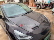 Buy Now DRY CARBON HOOD BONNET for TESLA MODEL 3 MODEL Y 2017 - 2024 and upgrade car parts from SIR Tuning at the Best Price. Headlights, Tail lights, Bodykits, Navigations, body kit and more - Fast & Free Shipping within Europe, US & Worldwide.