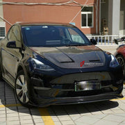 Buy Now DRY CARBON HOOD BONNET for TESLA MODEL Y 2020 - 2025 and upgrade car parts from SIR Tuning at the Best Price. Headlights, Tail lights, Bodykits, Navigations, body kit and more - Fast & Free Shipping within Europe, US & Worldwide.