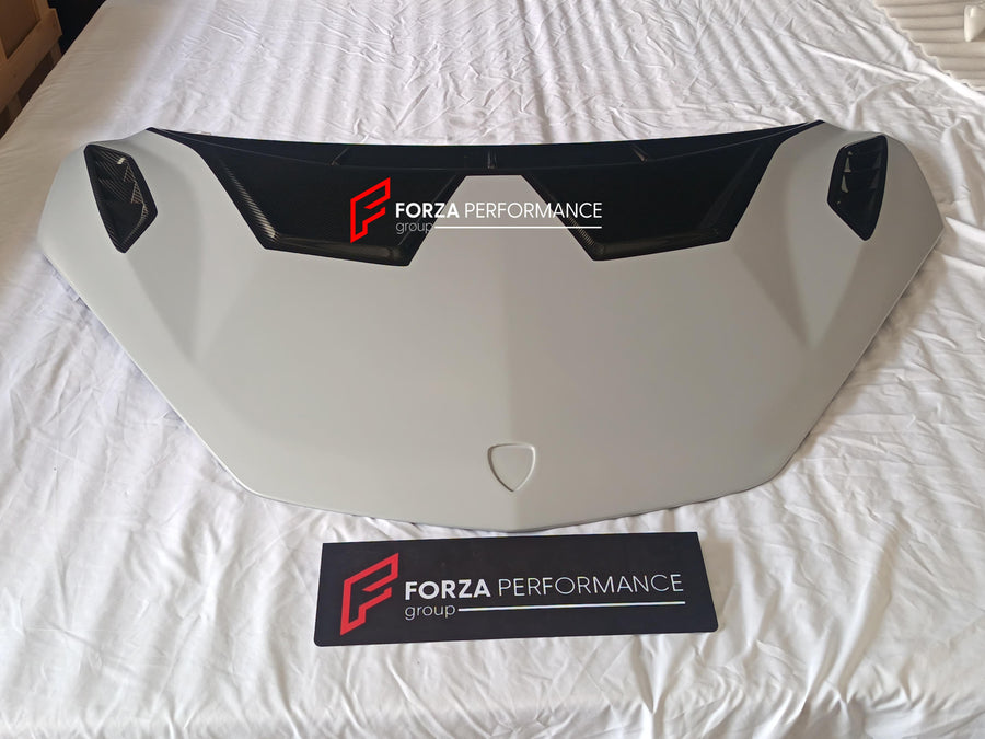 Buy Now DRY CARBON HOOD FOR LAMBORGHINI REVUELTO 2023+ and upgrade car parts from SIR Tuning at the Best Price. Headlights, Tail lights, Bodykits, Navigations, body kit and more - Fast & Free Shipping within Europe, US & Worldwide.
