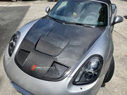 Buy Now DRY CARBON HOOD BONNET for PORSCHE 718 982 CAYMAN BOXSTER 2016+ and upgrade car parts from SIR Tuning at the Best Price. Headlights, Tail lights, Bodykits, Navigations, Carbon body kit and more - Fast & Free Shipping within Europe, US & Worldwide.