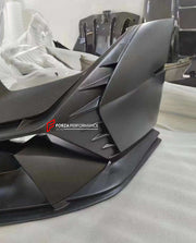 Buy Now DRY CARBON FRONT BUMPER HOOD for LAMBORGHINI HURACAN LP580 LP610 EVO upgrade to HURACAN TECNICA and upgrade car parts from SIR Tuning at the Best Price. Headlights, Tail lights, Bodykits, Navigations, body kit and more - Fast & Free Shipping within Europe, US & Worldwide.