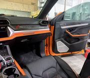 Buy Now DRY CARBON INTERIOR KIT for LAMBORGHINI URUS 2018+ and upgrade car parts from SIR Tuning at the Best Price. Headlights, Tail lights, Bodykits, Navigations, Body Kit and more - Fast & Free Shipping within Europe, US & Worldwide.