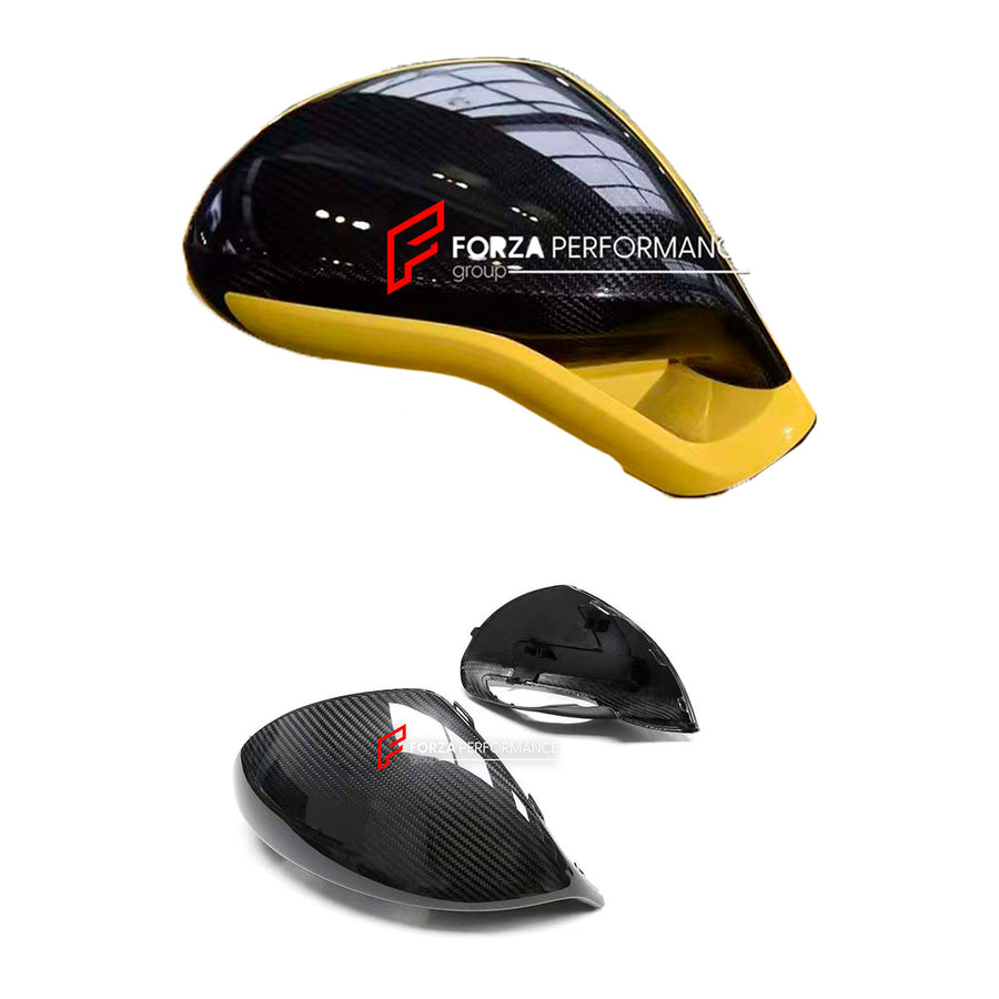 Buy Now DRY CARBON SIDE MIRROR COVERS REPLACEMENT for PORSCHE 911 991 TURBO S GT3 GTS RS S 981 GT4 and upgrade car parts from SIR Tuning at the Best Price. Headlights, Tail lights, Bodykits, Navigations, body kit and more - Fast & Free Shipping within Europe, US & Worldwide.