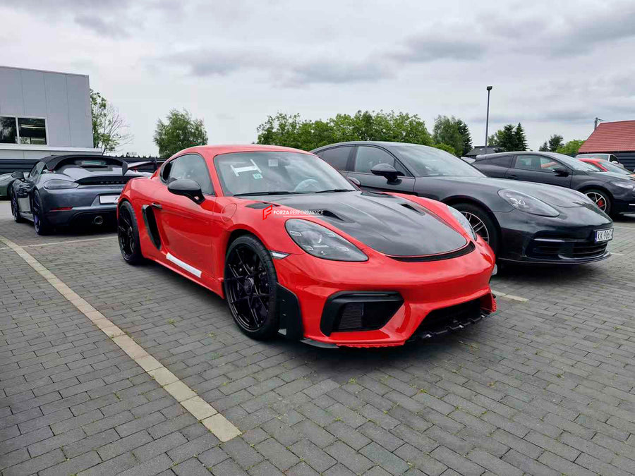 Buy Now DRY CARBON PARTS for PORSCHE 718 982 CAYMAN GT4RS 2022+ and upgrade car parts from SIR Tuning at the Best Price. Headlights, Tail lights, Bodykits, Navigations, body kit and more - Fast & Free Shipping within Europe, US & Worldwide.