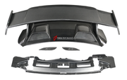 Buy Now DRY CARBON REAR WING SPOILER WITH ENGINE COVER for PORSCHE 911 991.2 GT3 2015 - 2020 and upgrade car parts from SIR Tuning at the Best Price. Headlights, Tail lights, Bodykits, Navigations, Carbon body kit and more - Fast & Free Shipping within Europe, US & Worldwide.