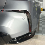 Buy Now DRY CARBON REAR BUMPER CANARDS for BMW M3 G80 M4 G82/G83 2020+ and upgrade car parts from SIR Tuning at the Best Price. Headlights, Tail lights, Bodykits, Navigations, body kit and more - Fast & Free Shipping within Europe, US & Worldwide.