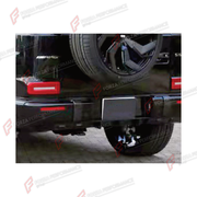 Buy Now DRY CARBON REAR BUMPER COVER TRIMS for MERCEDES-BENZ G-CLASS W464 G63 2019 - 2024 and upgrade car parts from SIR Tuning at the Best Price. Headlights, Tail lights, Bodykits, Navigations, Body Kit and more - Fast & Free Shipping within Europe, US & Worldwide.