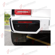Buy Now DRY CARBON REAR BUMPER TRIMS for MERCEDES-BENZ G-CLASS W464 G63 2019 - 2024 and upgrade car parts from SIR Tuning at the Best Price. Headlights, Tail lights, Bodykits, Navigations, Body Kit and more - Fast & Free Shipping within Europe, US & Worldwide.