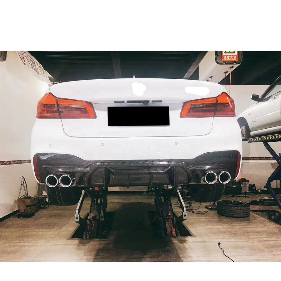 Buy Now DRY CARBON REAR DIFFUSER FOR BMW 5 SERIES G30 G38 2017-2020 and upgrade car parts from SIR Tuning at the Best Price. Headlights, Tail lights, Bodykits, Navigations, body kit and more - Fast & Free Shipping within Europe, US & Worldwide.