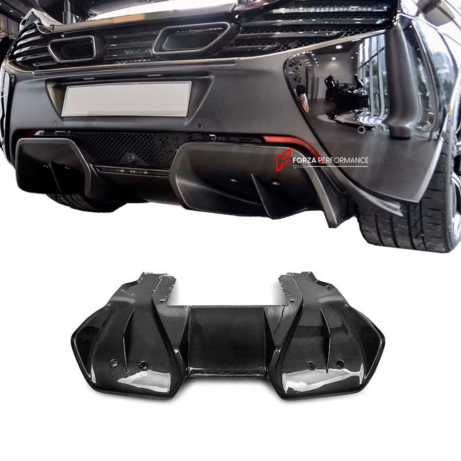 Buy Now DRY CARBON REAR DIFFUSER for MCLAREN MP4-12C 650S 625C and upgrade car parts from SIR Tuning at the Best Price. Headlights, Tail lights, Bodykits, Navigations, Carbon body kit and more - Fast & Free Shipping within Europe, US & Worldwide.