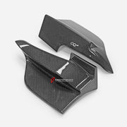Buy Now DRY CARBON REAR DIFFUSER SIDE CANARDS for TOYOTA GR SUPRA A90 2019+ and upgrade car parts from SIR Tuning at the Best Price. Headlights, Tail lights, Bodykits, Navigations, body kit and more - Fast & Free Shipping within Europe, US & Worldwide.