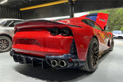 Buy Now DRY CARBON REAR DIFFUSER WITH LIGHT for FERRARI 812 SUPERFAST GTS 2017 - 2024 and upgrade car parts from SIR Tuning at the Best Price. Headlights, Tail lights, Bodykits, Navigations, Carbon body kit and more - Fast & Free Shipping within Europe, US & Worldwide.