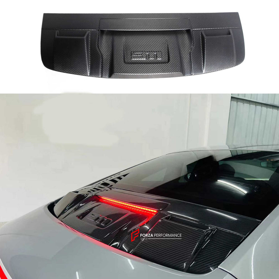 Buy Now DRY CARBON REAR DECK LID ENGINE COVER AIR VENT for PORSCHE 911 992.1 CARRERA S 2019 - 2025 and upgrade car parts from SIR Tuning at the Best Price. Headlights, Tail lights, Bodykits, Navigations, body kit and more - Fast & Free Shipping within Europe, US & Worldwide.