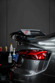 Buy Now DRY CARBON REAR SPOILER for AUDI RS5 F5 2017 - 2019 and upgrade car parts from SIR Tuning at the Best Price. Headlights, Tail lights, Bodykits, Navigations, Spoiler and more - Fast & Free Shipping within Europe, US & Worldwide.