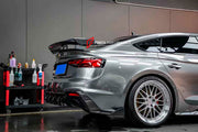 Buy Now DRY CARBON REAR SPOILER for AUDI RS5 F5 2017 - 2019 and upgrade car parts from SIR Tuning at the Best Price. Headlights, Tail lights, Bodykits, Navigations, Spoiler and more - Fast & Free Shipping within Europe, US & Worldwide.
