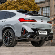 Buy Now AUTHENTIC SOOQOO DRY CARBON REAR SPOILER for BMW X4M F98 LCI 2022+ and upgrade car parts from SIR Tuning at the Best Price. Headlights, Tail lights, Bodykits, Navigations, body kit and more - Fast & Free Shipping within Europe, US & Worldwide.