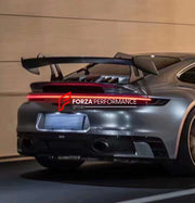Buy Now CONVERSION UPGRADE CARBON REAR WING SPOILER for PORSCHE 911 992.1 CARRERA S 2019 - 2025 upgrade to GT3 RS and upgrade car parts from SIR Tuning at the Best Price. Headlights, Tail lights, Bodykits, Navigations, body kit and more - Fast & Free Shipping within Europe, US & Worldwide.