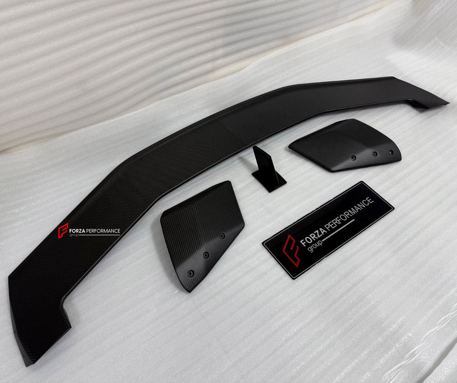 Buy Now DRY CARBON REAR SPOILER WING for LAMBORGHINI REVUELTO 2023+ and upgrade car parts from SIR Tuning at the Best Price. Headlights, Tail lights, Bodykits, Navigations, body kit and more - Fast & Free Shipping within Europe, US & Worldwide.