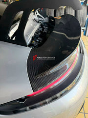 Buy Now DRY CARBON REAR SPOILER WING for PORSCHE 911 992.2 GT3 2024+ and upgrade car parts from SIR Tuning at the Best Price. Headlights, Tail lights, Bodykits, Navigations, body kit and more - Fast & Free Shipping within Europe, US & Worldwide.