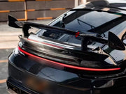 Buy Now DRY CARBON REAR SPOILER WING for PORSCHE 911 992 2019+ and upgrade car parts from SIR Tuning at the Best Price. Headlights, Tail lights, Bodykits, Navigations, body kit and more - Fast & Free Shipping within Europe, US & Worldwide.