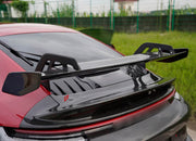 Buy Now DRY CARBON REAR SPOILER WING for PORSCHE 911 992 GT3 2019+ and upgrade car parts from SIR Tuning at the Best Price. Headlights, Tail lights, Bodykits, Navigations, body kit and more - Fast & Free Shipping within Europe, US & Worldwide.