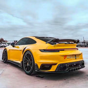 Buy Now DRY CARBON REAR SPOILER WING for PORSCHE 911 992 TURBO 2019+ and upgrade car parts from SIR Tuning at the Best Price. Headlights, Tail lights, Bodykits, Navigations, body kit and more - Fast & Free Shipping within Europe, US & Worldwide.