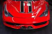 Buy Now DRY CARBON REPLACEMENT FRONT LIP and FRONT BUMPER VENT WINGLETS for FERRARI 458 SPECIALE 2013 - 2015 and upgrade car parts from SIR Tuning at the Best Price. Headlights, Tail lights, Bodykits, Navigations, Carbon body kit and more - Fast & Free Shipping within Europe, US & Worldwide.