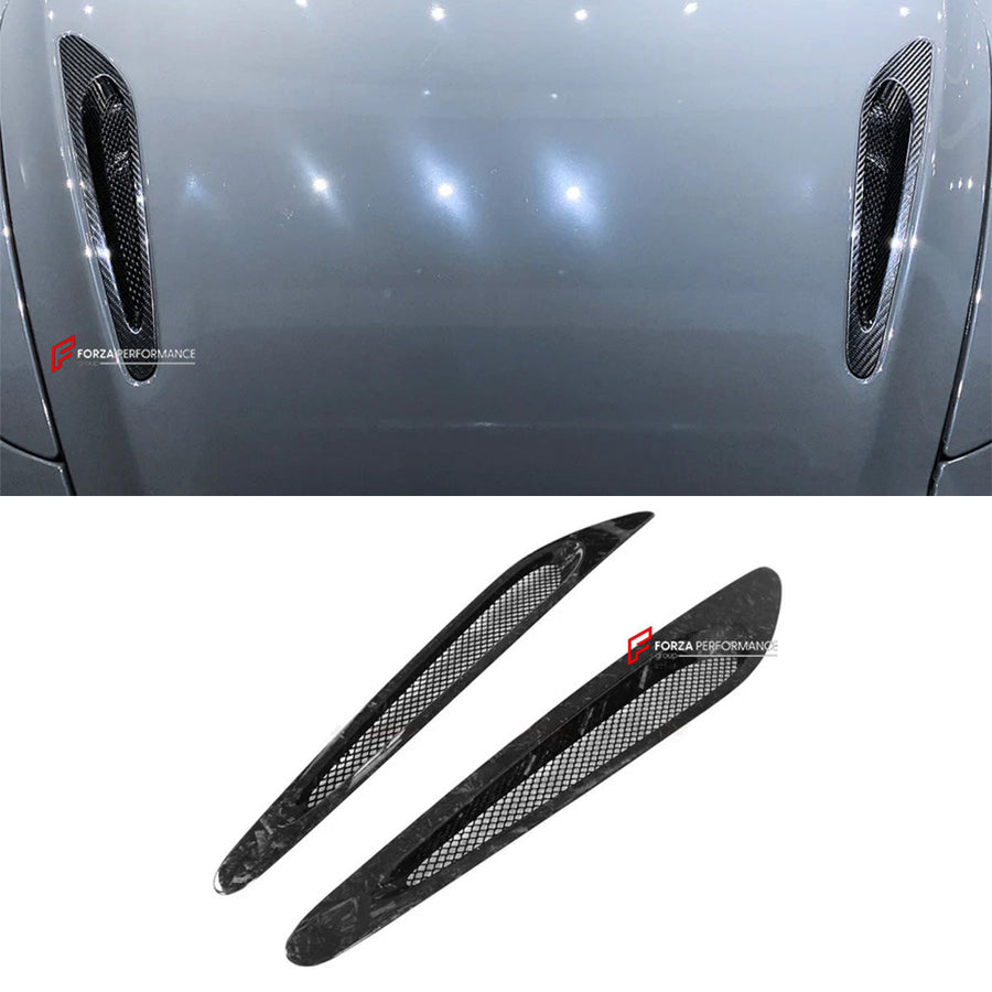 Buy Now DRY CARBON REPLACEMENT HOOD BONNET AIR VENTS SCOOP for MCLAREN 720S 2017 - 2023 and upgrade car parts from SIR Tuning at the Best Price. Headlights, Tail lights, Bodykits, Navigations, Carbon body kit and more - Fast & Free Shipping within Europe, US & Worldwide.