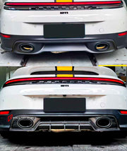 Buy Now DRY CARBON REPLACEMENT LOWER REAR DIFFUSER for PORSCHE 911 992.2 CARRERA 2025+ and upgrade car parts from SIR Tuning at the Best Price. Headlights, Tail lights, Bodykits, Navigations, body kit and more - Fast & Free Shipping within Europe, US & Worldwide.
