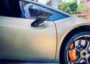 Buy Now DRY CARBON REPLACEMENT SIDE MIRROR COVERS for LAMBORGHINI HURACAN LP580 LP610 EVO and upgrade car parts from SIR Tuning at the Best Price. Headlights, Tail lights, Bodykits, Navigations, body kit and more - Fast & Free Shipping within Europe, US & Worldwide.