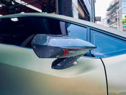 Buy Now DRY CARBON REPLACEMENT SIDE MIRROR COVERS for LAMBORGHINI HURACAN LP580 LP610 EVO and upgrade car parts from SIR Tuning at the Best Price. Headlights, Tail lights, Bodykits, Navigations, body kit and more - Fast & Free Shipping within Europe, US & Worldwide.