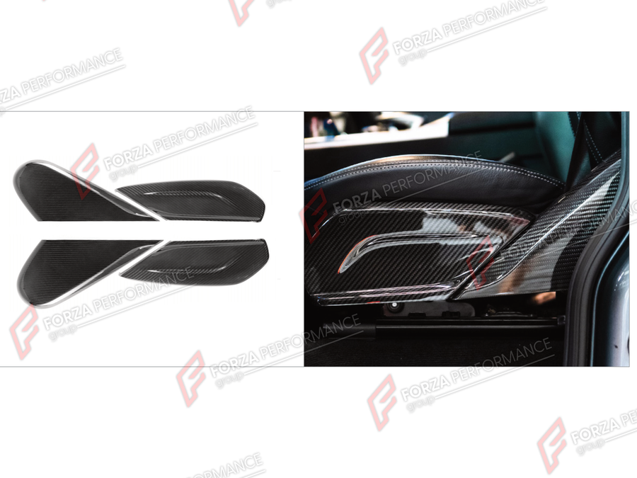 Buy Now DRY CARBON SEAT SIDE PANELS for MERCEDES-BENZ G-CLASS W465 G63 G450D G500 G550 2025+ and upgrade car parts from SIR Tuning at the Best Price. Headlights, Tail lights, Bodykits, Navigations, Body Kit and more - Fast & Free Shipping within Europe, US & Worldwide.