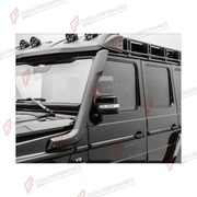 Buy Now DRY CARBON SIDE SNORKELS for MERCEDES-BENZ G-CLASS W463 G55 2008 - 2018 and upgrade car parts from SIR Tuning at the Best Price. Headlights, Tail lights, Bodykits, Navigations, Body Kit and more - Fast & Free Shipping within Europe, US & Worldwide.