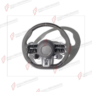 Buy Now DRY CARBON STEERING WHEEL for MERCEDES-BENZ G-CLASS W464 G63 G350 G350D G400D G500 G550 2019 - 2024 and upgrade car parts from SIR Tuning at the Best Price. Headlights, Tail lights, Bodykits, Navigations, Body Kit and more - Fast & Free Shipping within Europe, US & Worldwide.