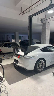 Buy Now DRY CARBON TIME ATTACK WING SPOILER for PORSCHE 718 982 981 2012+ and upgrade car parts from SIR Tuning at the Best Price. Headlights, Tail lights, Bodykits, Navigations, body kit and more - Fast & Free Shipping within Europe, US & Worldwide.