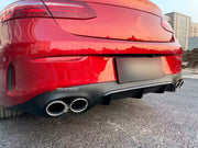 Buy Now REAR DIFFUSER WITH EXHAUST TIPS for MERCEDES-BENZ E-CLASS COUPE C238 2017+ and upgrade car parts from SIR Tuning at the Best Price. Headlights, Tail lights, Bodykits, Navigations, body kit and more - Fast & Free Shipping within Europe, US & Worldwide.