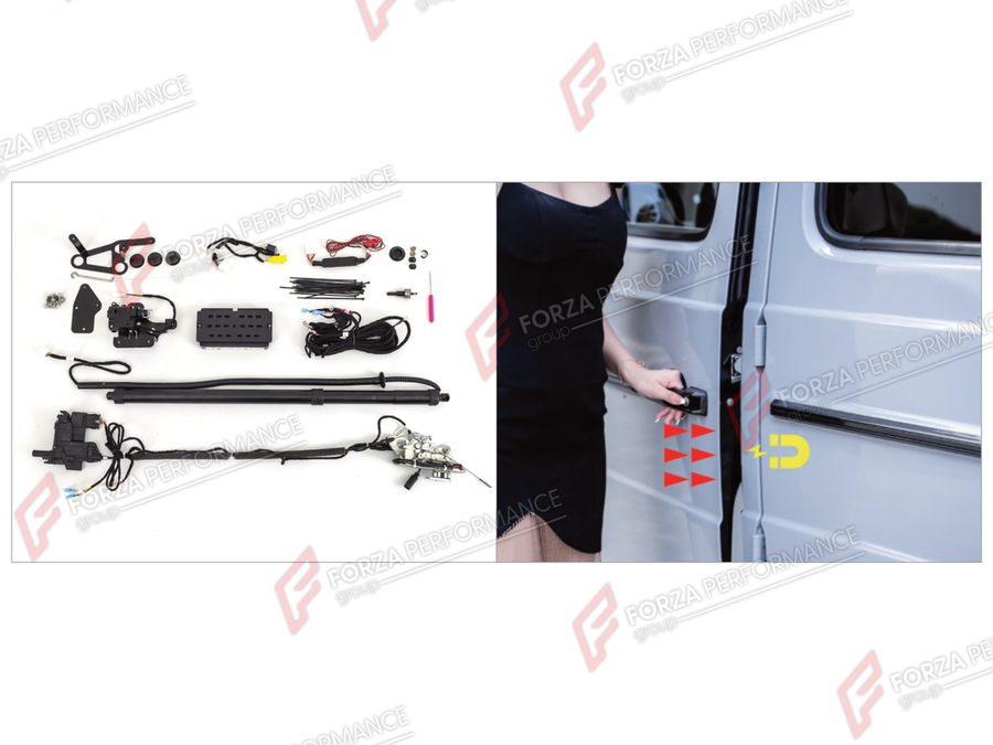 Buy Now ELECTRIC SUCTION TAIL DOOR LOCK SOFT CLOSER SYSTEM for MERCEDES-BENZ G-CLASS W465 G63 G450D G500 G550 2025+ and upgrade car parts from SIR Tuning at the Best Price. Headlights, Tail lights, Bodykits, Navigations, Body Kit and more - Fast & Free Shipping within Europe, US & Worldwide.