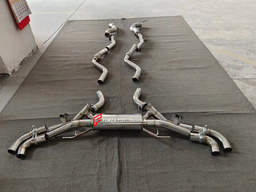 Buy Now VALVED EXHAUST SYSTEM EXHAUST CATLESS CATTED 100/200/300 CELLS DOWNPIPE for ASTON MARTIN DBX 4.0 M177 2020+ and upgrade car parts from SIR Tuning at the Best Price. Headlights, Tail lights, Bodykits, Navigations, Exhaust system and more - Fast & Free Shipping within Europe, US & Worldwide.